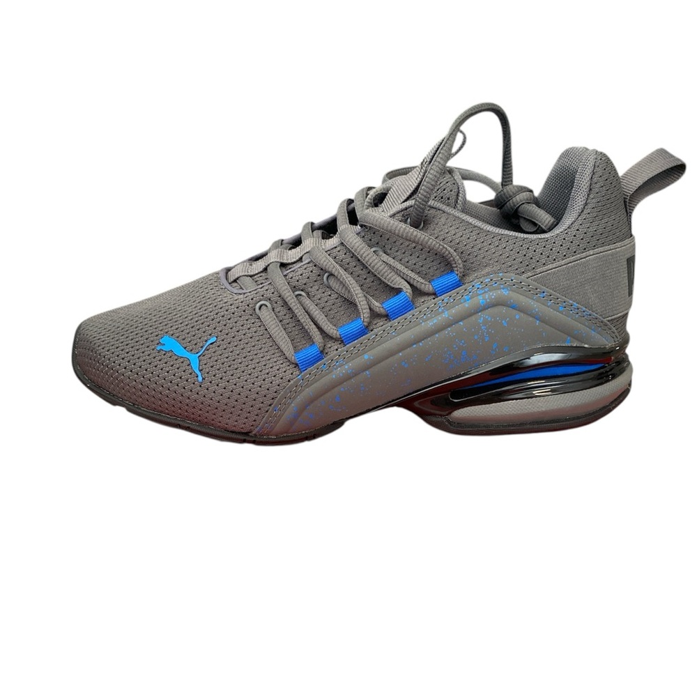 Puma Men's Athletic Shoes in Gray and Blue